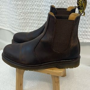 Dr. Martens, 2976 Crazy Horse Boots.  Unisex men size 8/women’s size 9.